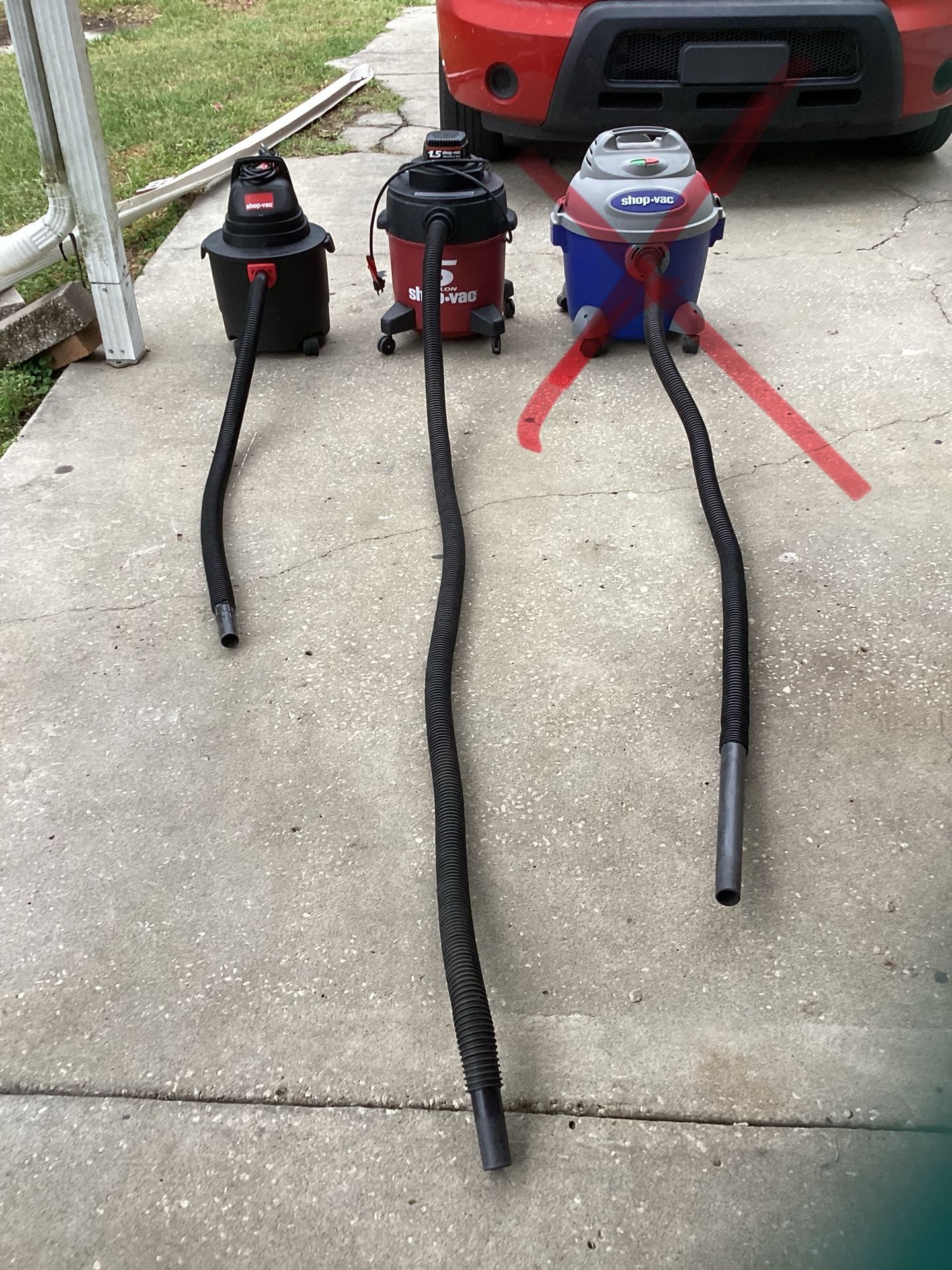 Shop Vacuums Wet/Dry Your Choice 20