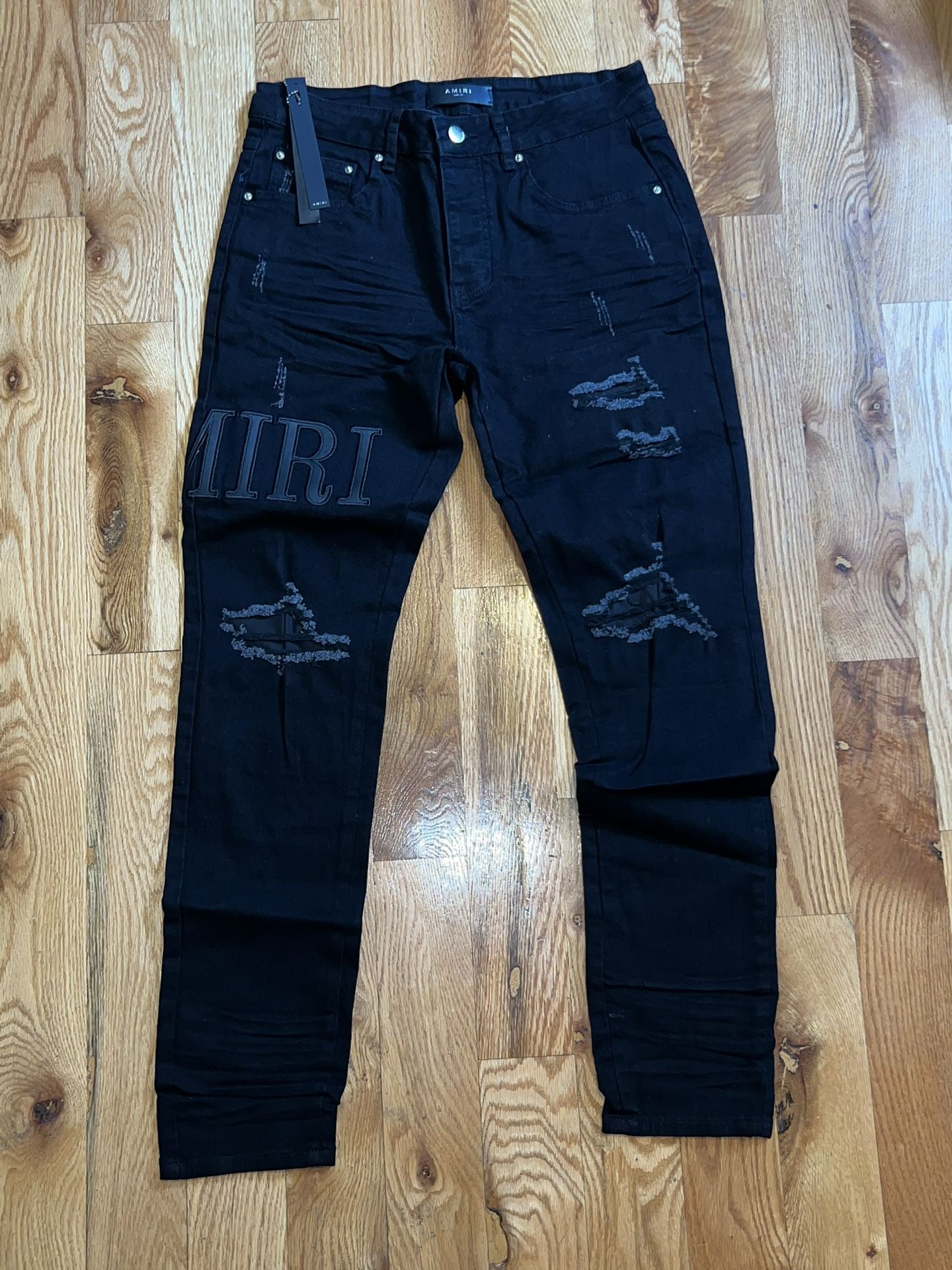 Amiri Triple Black Jeans Men’s Size 30 Brand New Jordan
