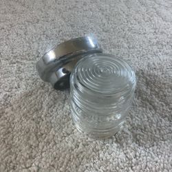 1950 Era Glass Jar Light