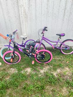 3 girls bikes