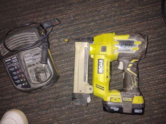 P360 18v Ryobi stapler nail gun