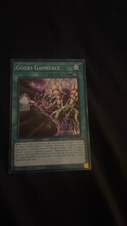 Gouki Gameface Yu-Gi-Oh Spell Card