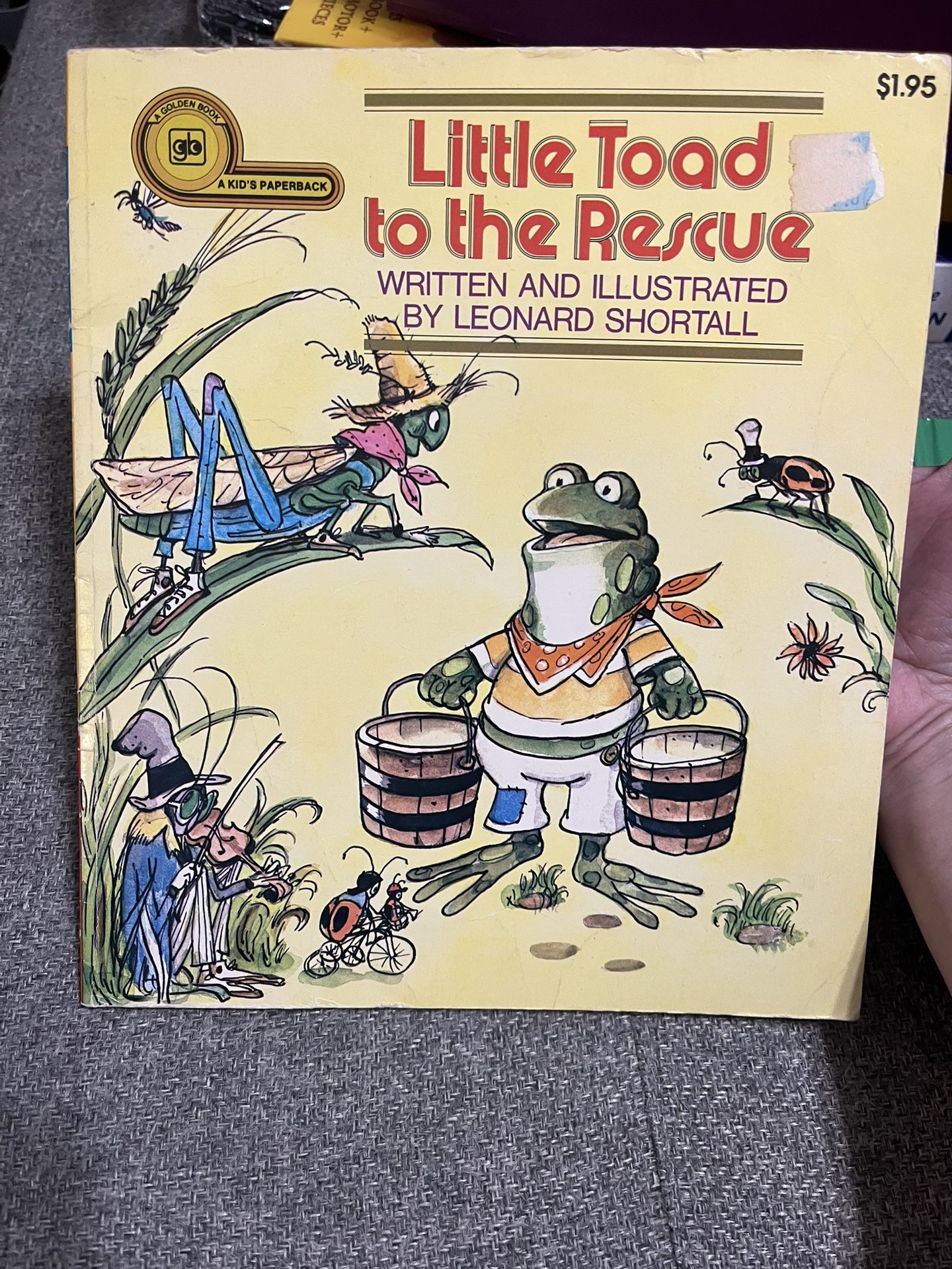 Little toad To The Rescue Book