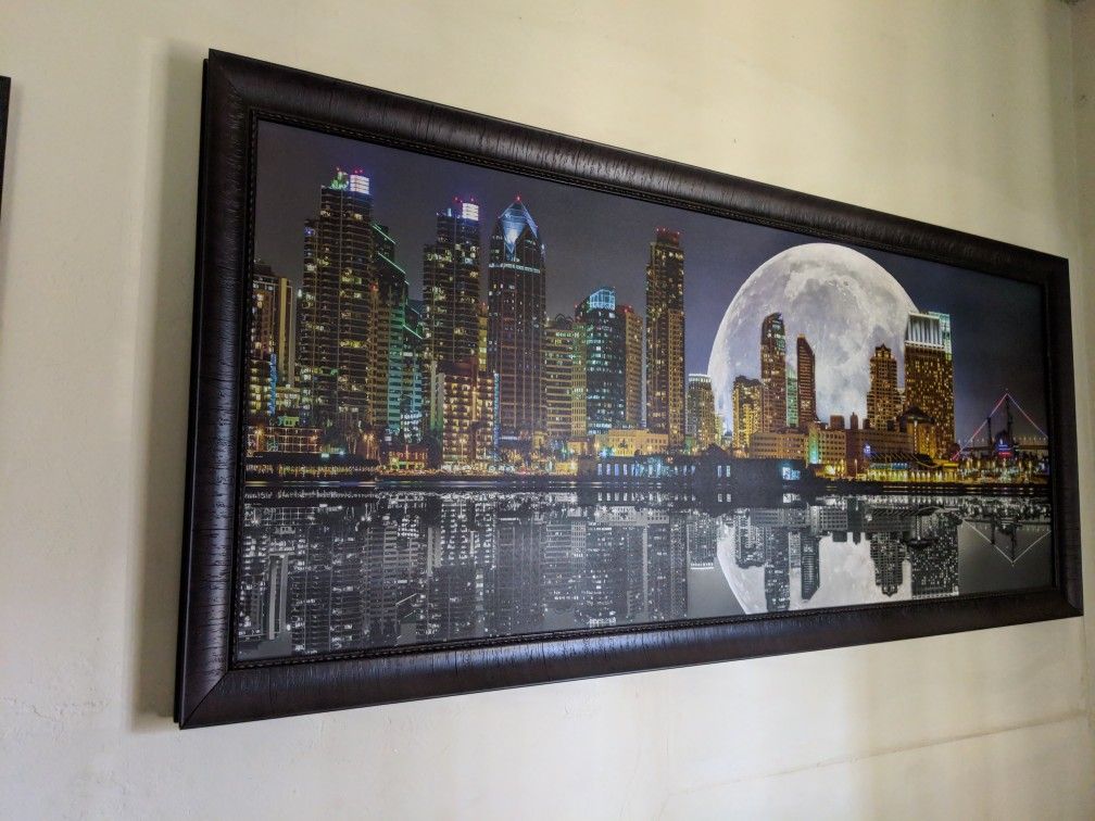 san diego skyline wall art