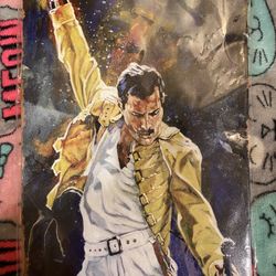  Music Freddie Mercury Plaque Poster Metal Tin Sign 8" x 12" Vintage Retro 
