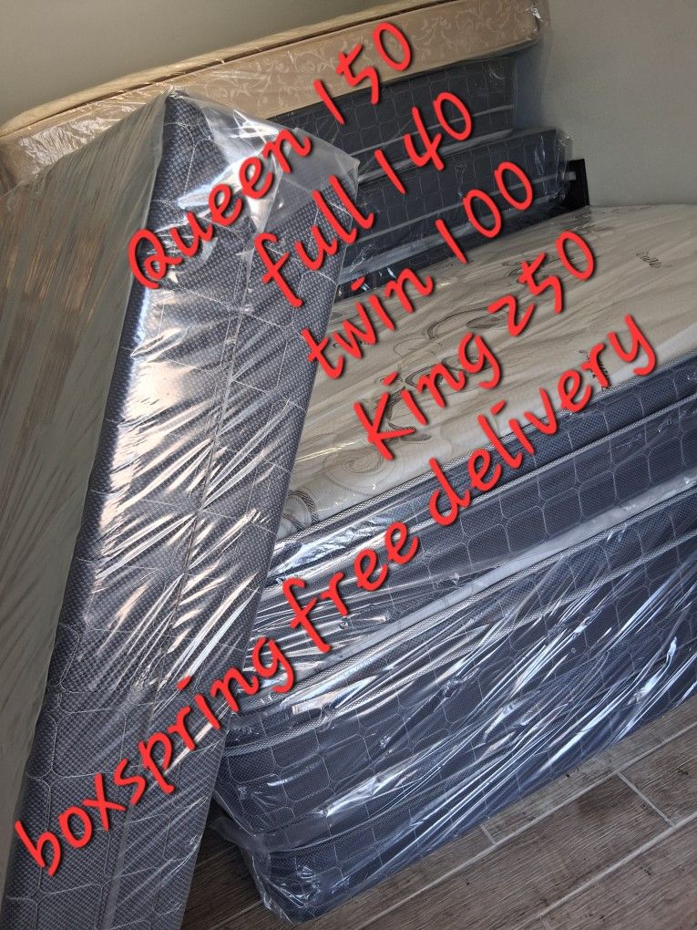 Mattress Pillow Top New