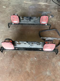 Truck tail light assembly.