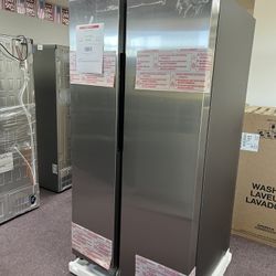 Refrigerator, Samsung Brand New 36” W Side By Side 