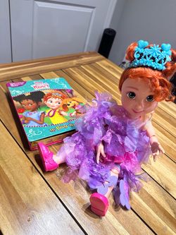 Disney Fancy Nancy Doll + My Busy Books Set