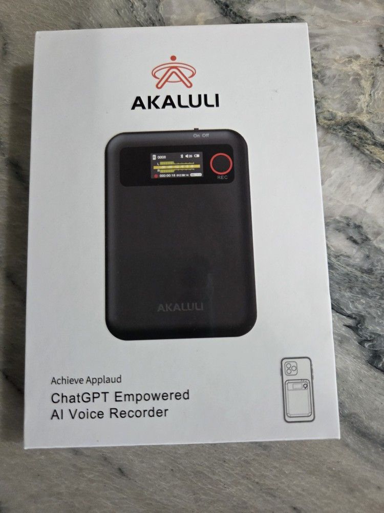 AKALULI ChatGPT Ai Voice Recorder