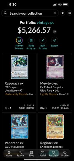Vintage Pokemon card lot