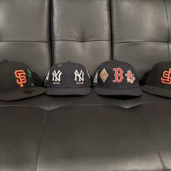 Fitted Hats Size 7 1/4 