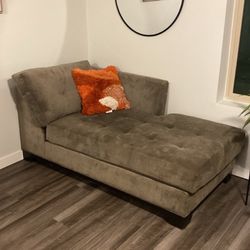 Grey Love Seat 