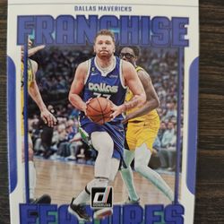 Luka Doncic #25 2023 Panini Donruss Franchise Features