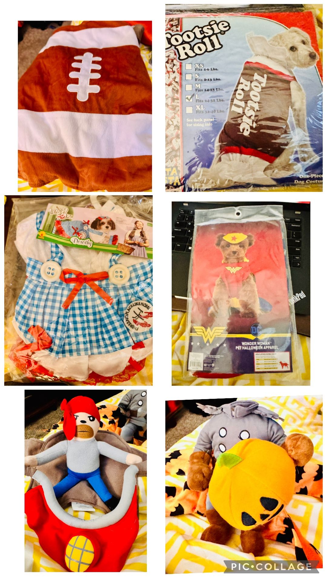 Dog Costumes - Several Options $5-$10 Bucks Depending