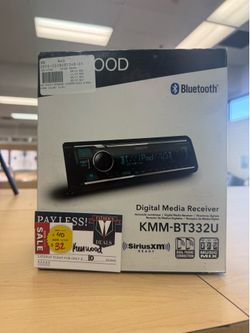 Kenwood radio receiver