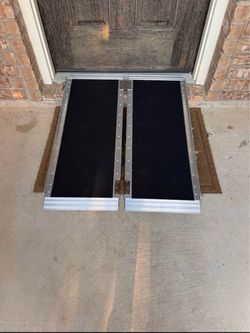 Portable aluminum ramp 3ft