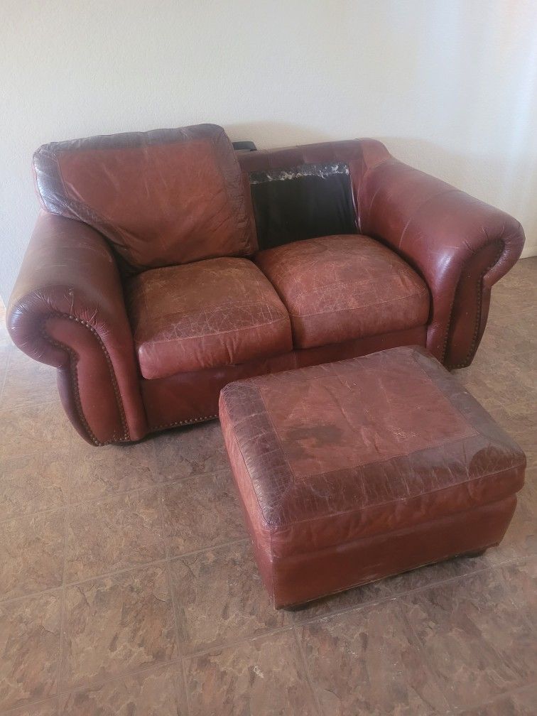 Loveseat Sofa and Ottoman Set--One Low-Price Set Deal