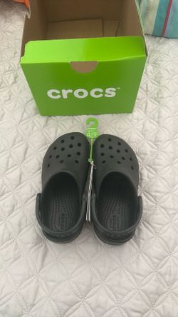 Little boys crocs size 9