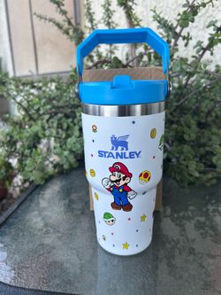 Mario & Luigi 20 oz Tumbler NEW