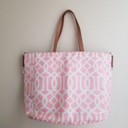 Pink Tote Bag