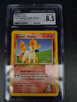 Pokemon slab cgc 8.5 nm/mint+