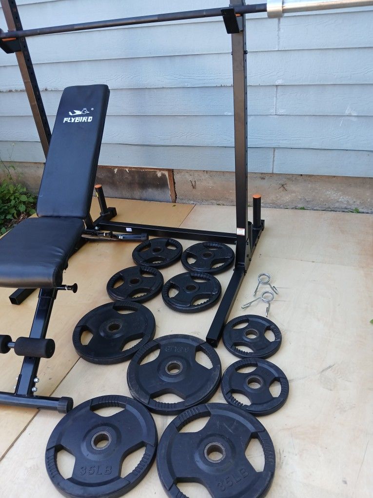 Squat Rack/ Pull Up/ Chest Press