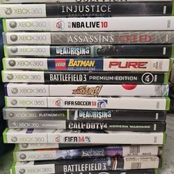 
🎮 Xbox 360 Game Lot – 19 Games (Untested, Great Shape, Minecraft, Halo, Diablo, Oblivion & More!)