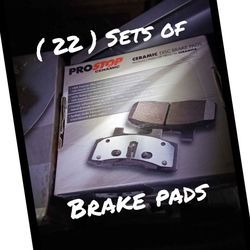 22 Sets Of Brake Pads For Various Vehicles 