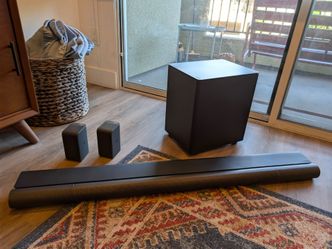 VIZIO Elevate 5.1 Surround Sound Soundbar with Subwoofer and Rear Firing Speakers