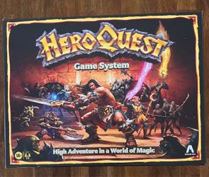 HeroQuest Game System Board Game - Complete / Like New / Avalon Hill