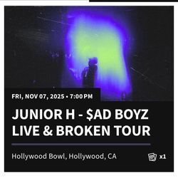 Junior H Ticket