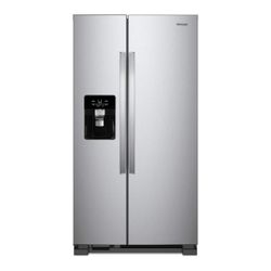 Whirlpool French Door Side By Side Stainless Steel Refrigerator 
