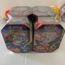 Pokémon Mega Charizard X & Y Tin