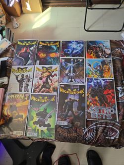 Marvel Comic Book Lot – Nighthawk, Hyperion & More