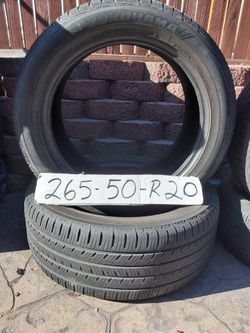 265. 50 R 20 2 Tires