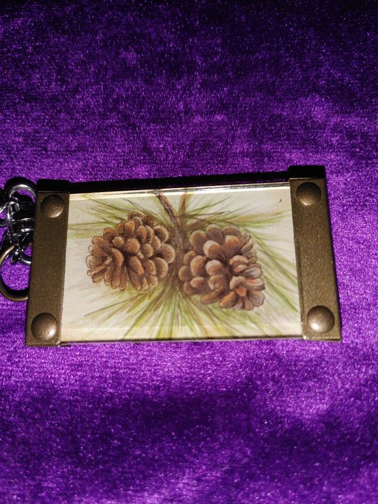 Yellowstone Pinecone Keychain
