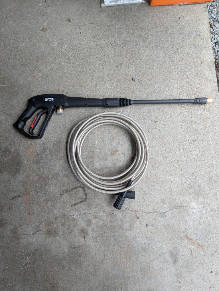 Pressure Washer Hose And Wand