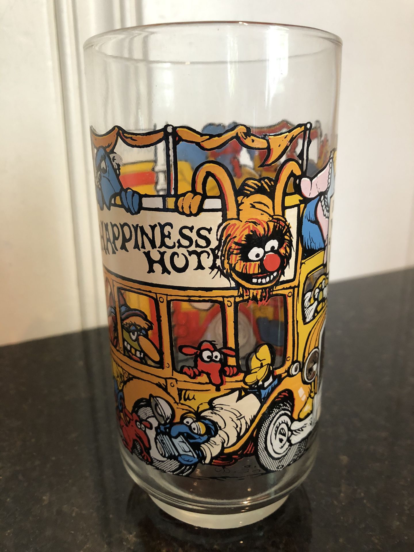 Muppets collectible glass from McDonald’s