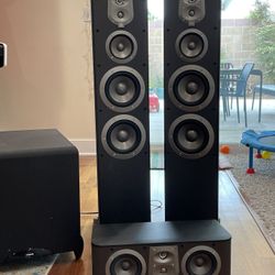 Home Theater Speaker System - JBL & Klipsch