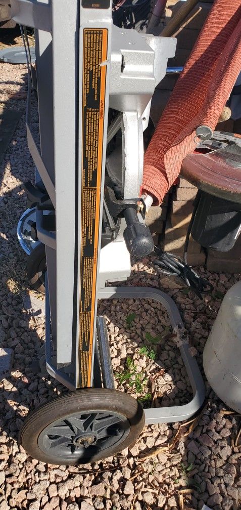 10inch Compound Miter Saw Craftsman With Ridgid Table 