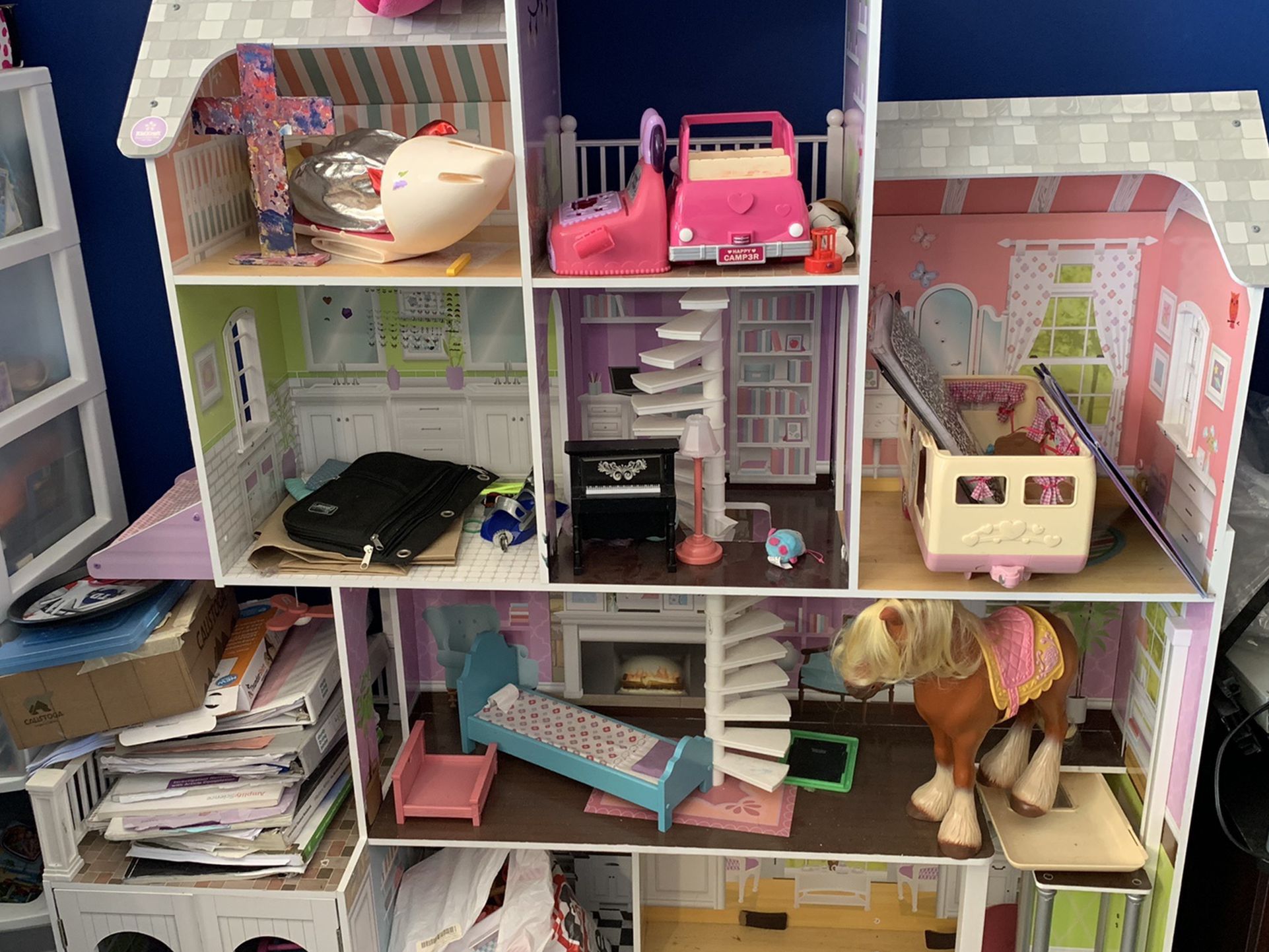 Free Doll House From Costco