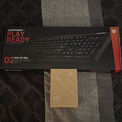 CyberPowerPc High Quality Gaming Keyboard And Mouse *RBG 