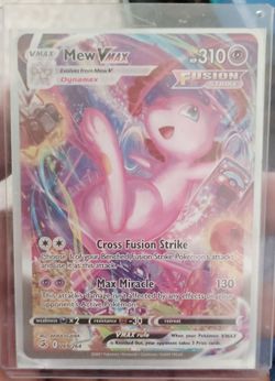 Mew VMAX 269/264 Fusion Strike Secret Rare Pokémon Card