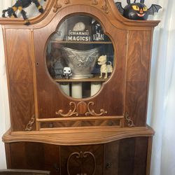 Gorgeous Antique Cabinet From 1920s Home Decor 