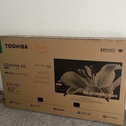 65“Toshiba fire tv (screen cracked)