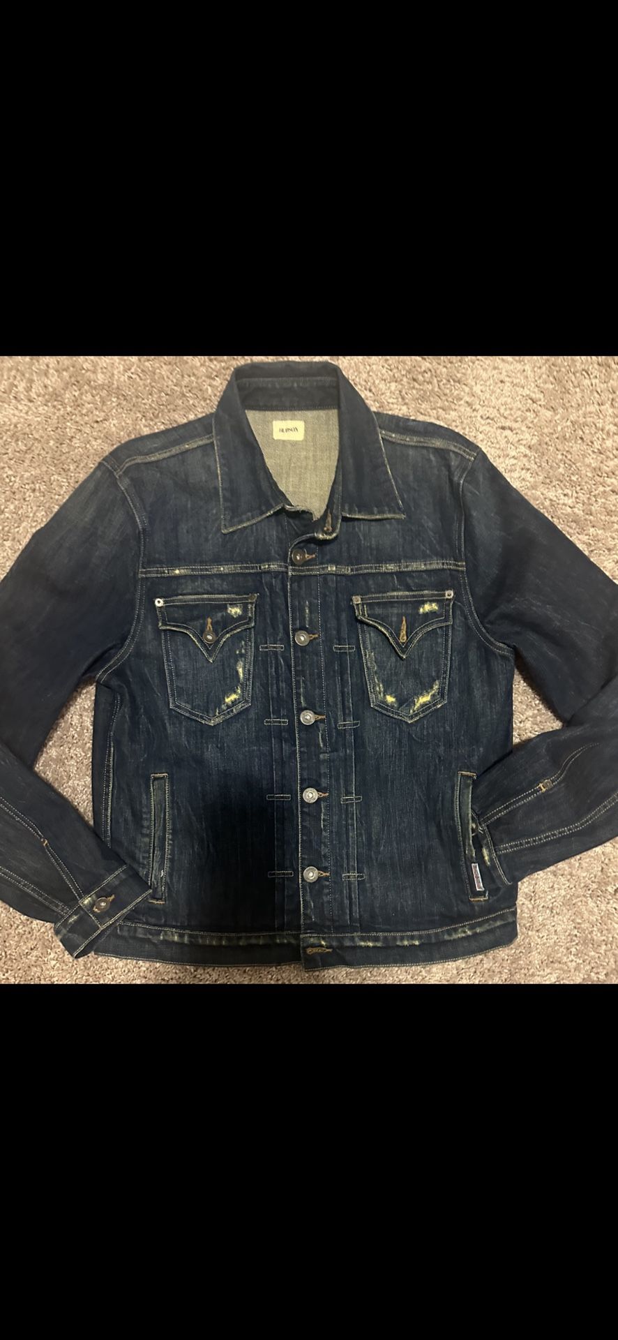 Hudson Men’s Denim Jacket Mint