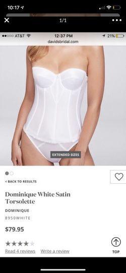 Corset from David’s bridal