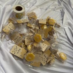 Honey Bee Baby Shower Soaps And Sticker Roll Baby Shower 