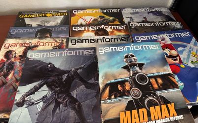 11- Old Gameinformer Magazines